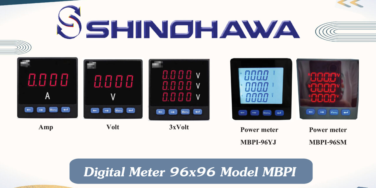 SHINOHAWA : Digital-Meter-Model-MBPI