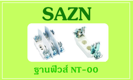 SAZN : ฐานฟิวส์ NT00 3P และ 1P / NT1 1P